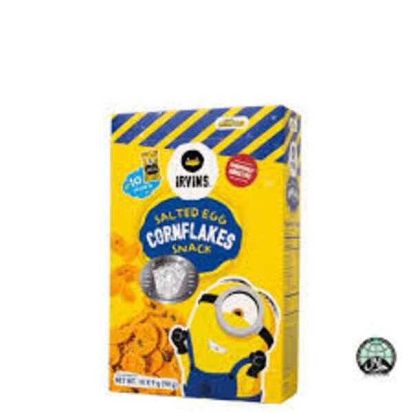 

IRVINS SALTED EGG CORNFLAKES SNACK 90gr (HALAL)