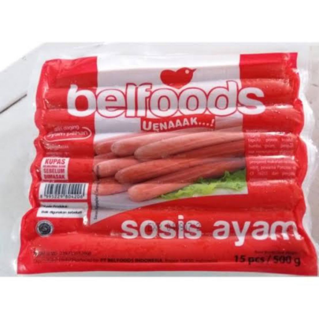

Belfoods Uenak Sosis Ayam 500 gr (Fozen Food)