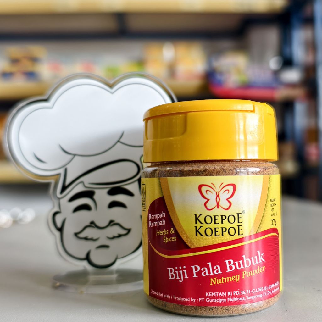 

Koepoe Koepoe Biji Pala Bubuk / Nutmeg Powder 37Gr / Biji Pala Koepoe 37Gr