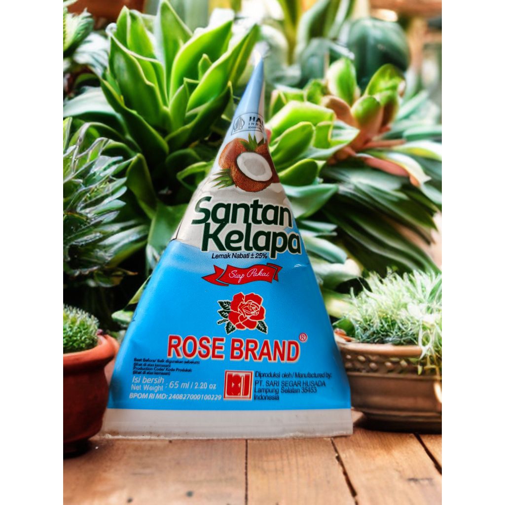 

santan rose brand kelapa asli,