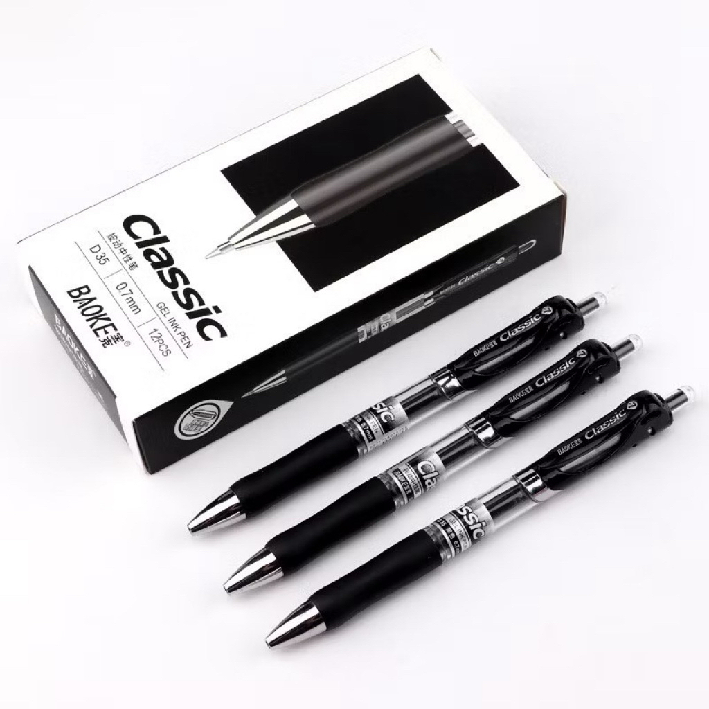 

PULPEN GEL CETREK BAOKE D35/0,7MM/12 PCS