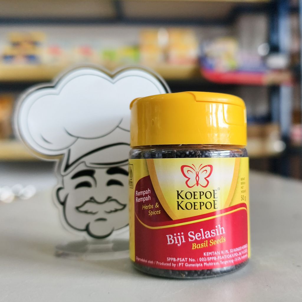 

Koepoe Biji Selasih 50Gr / Koepoe Selasih 50Gr
