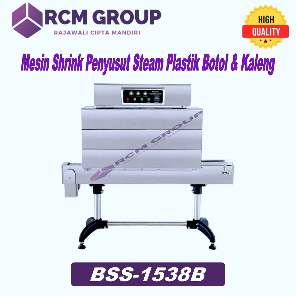 Mesin Shrink Penyusut Steam Plastik Shrink Label Botol HEAVYPACK BSS-1538B
