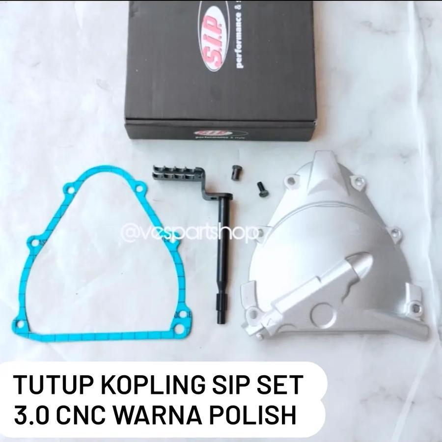 Tutup Kopling SIP Set 3.0 silver Utk Smallframe PTS dkk