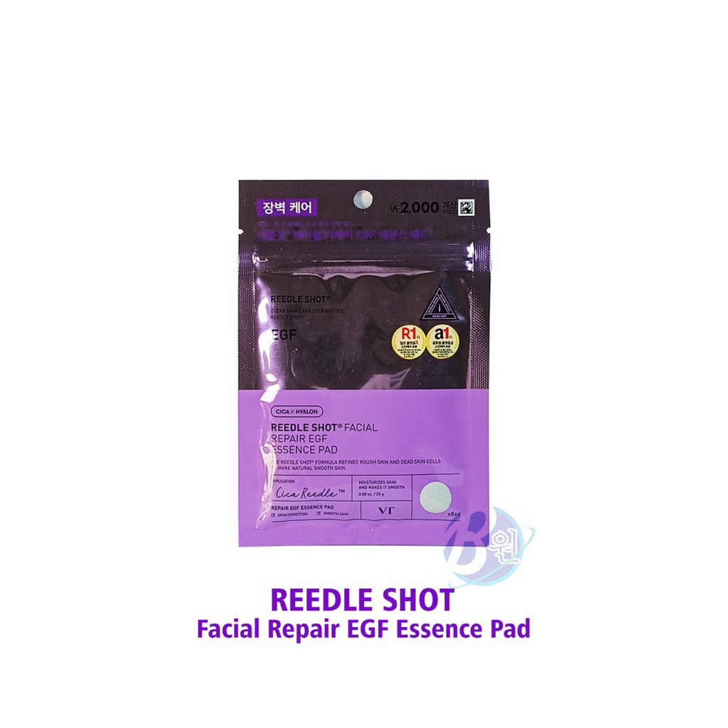 VT Reedle Shot Facial Repair EGF Essence Pad 8ea
