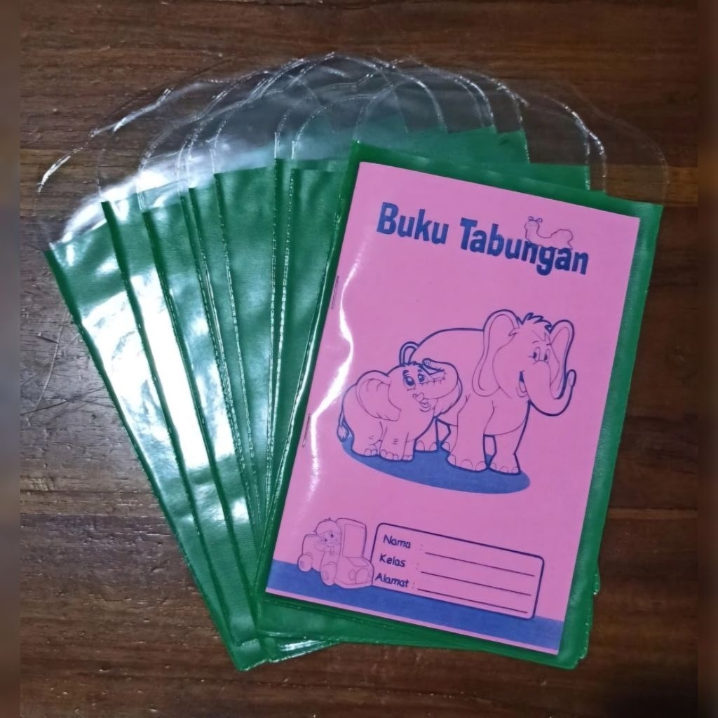 

Sampul Buku Tabungan TK PAUD KB SD / PLASTIK TABUNGAN