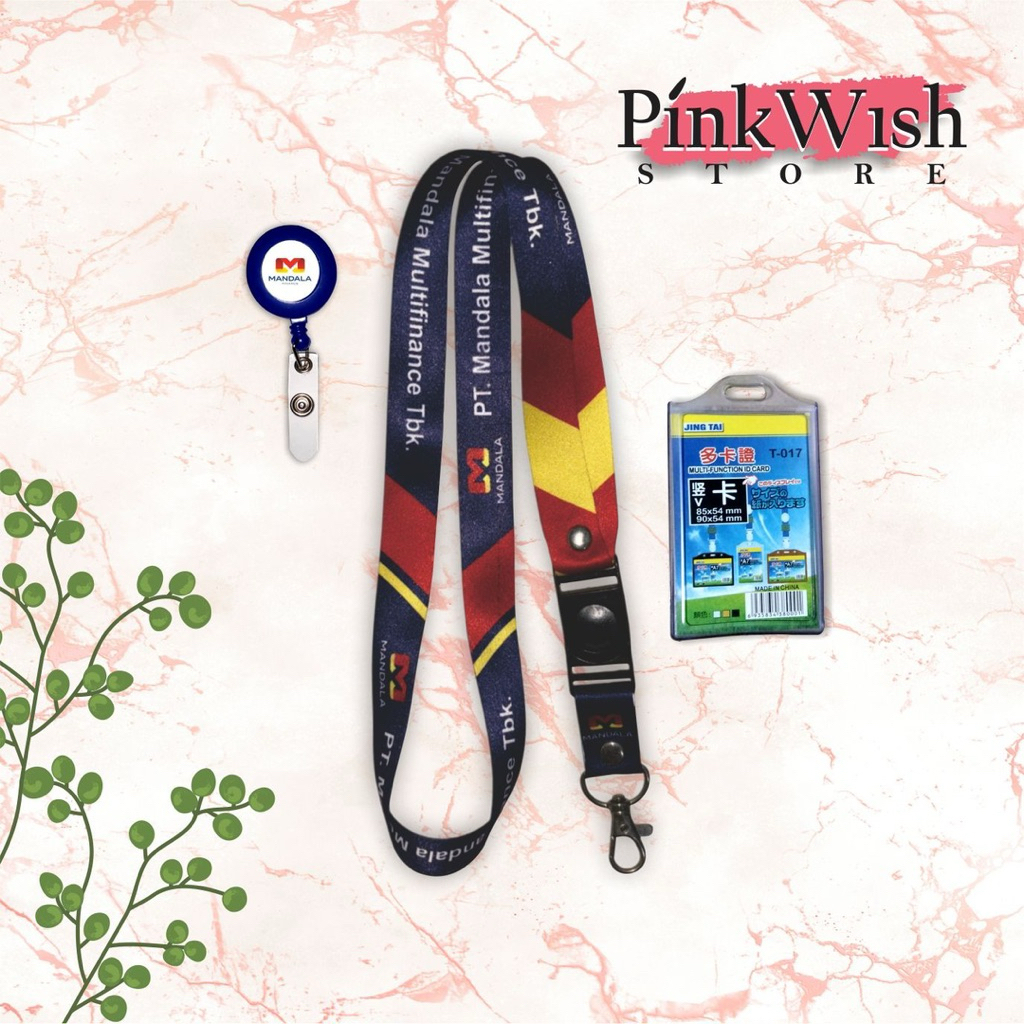 

Lanyard MANDALIKA / Tali idcard MANDALIKA [Ready stock] Termurah