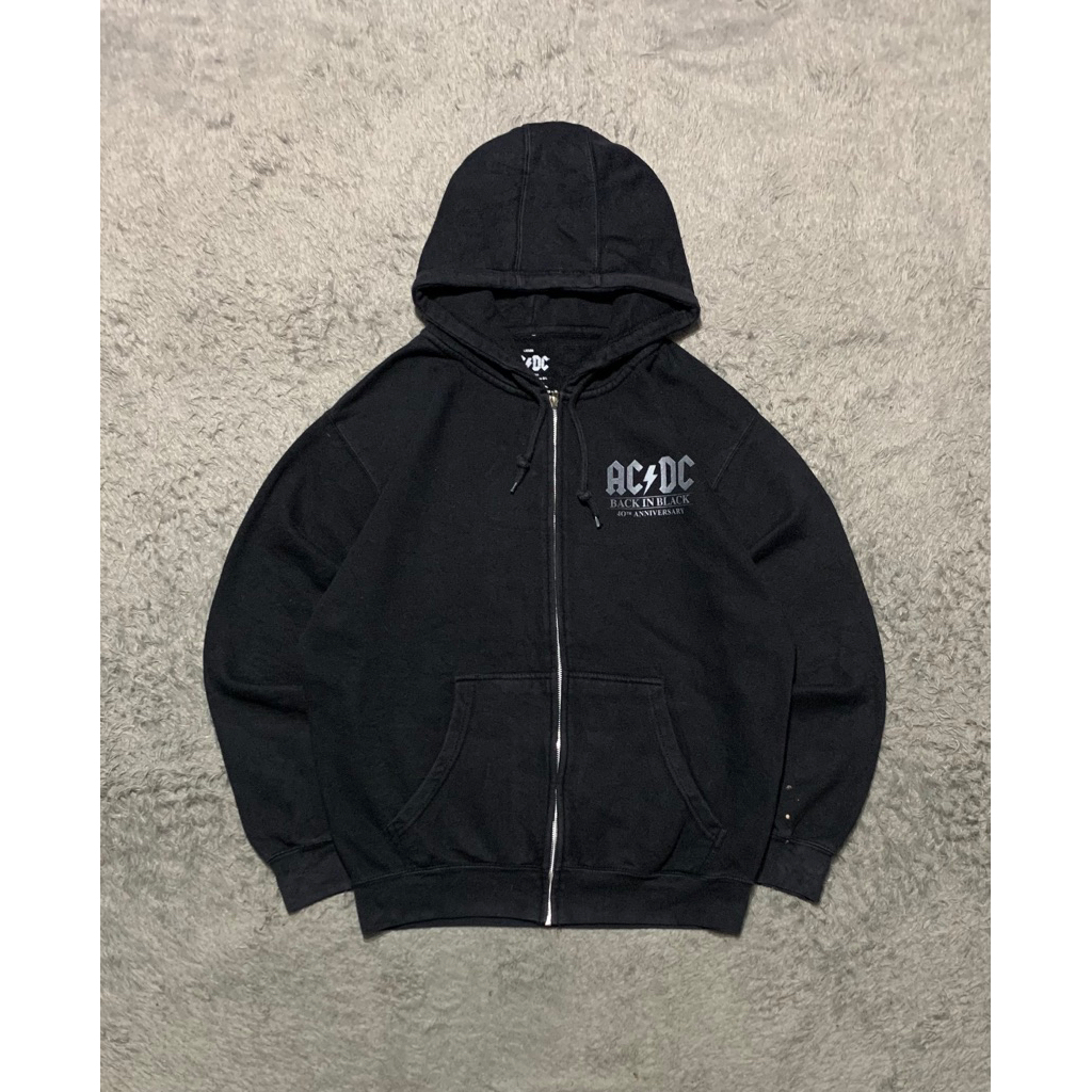 Hoodie Zipper ACDC Second