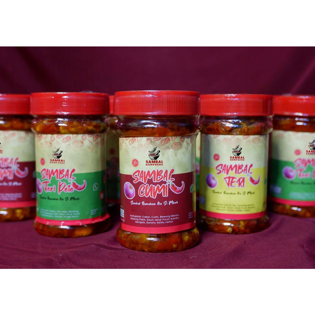 

Sambal Kampoeng Botol 160 gram Pedas Gila