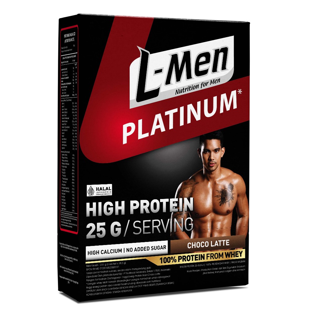 

L Men Milk Platinum Chocolattee 201Gr