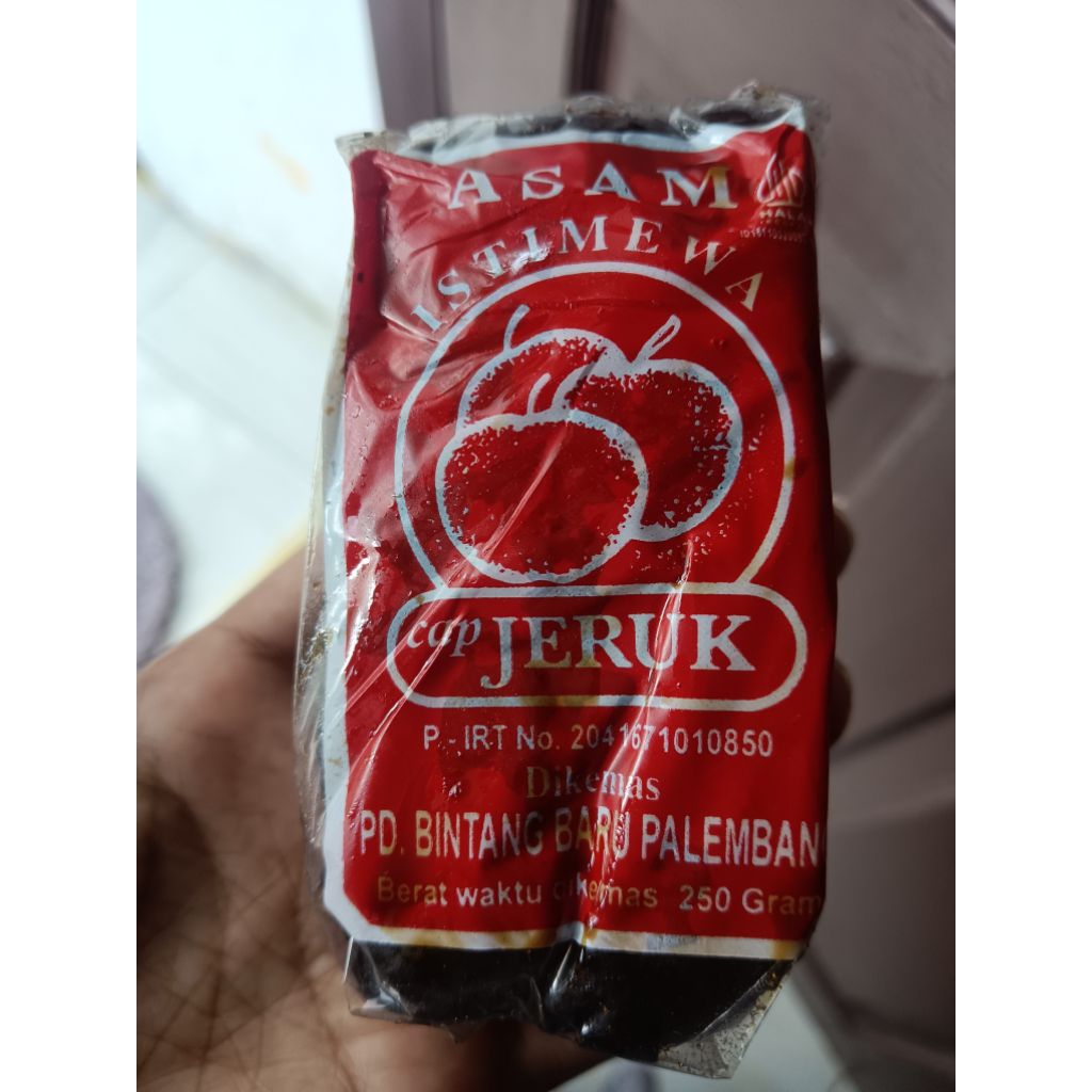 

Asam jawa cap jeruk asli Palembang 250 gram