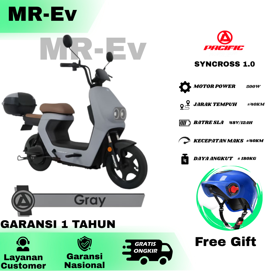 Sepeda Listrik PACIFIC SYNCROS 1.0 Electric E Bike 500 Watt / Sepeda Listrik Pacific Syncros 1.0