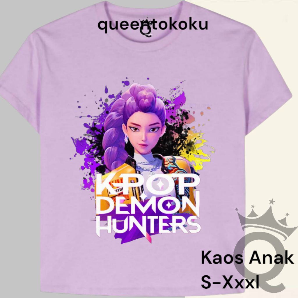 Baju kaos Anak RUMI KPOP Demon Hunters