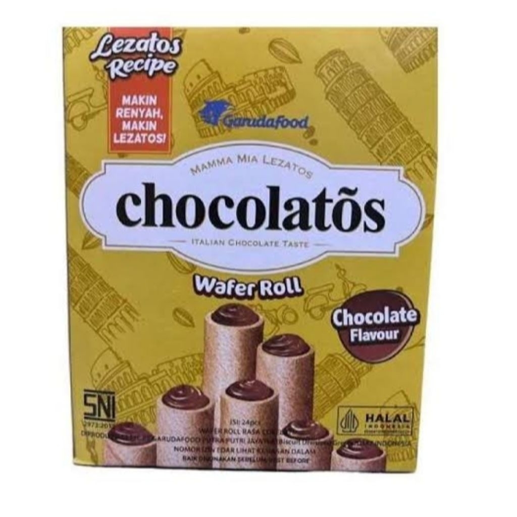 

Gery Chocolatos Wafer Stick 24pcs