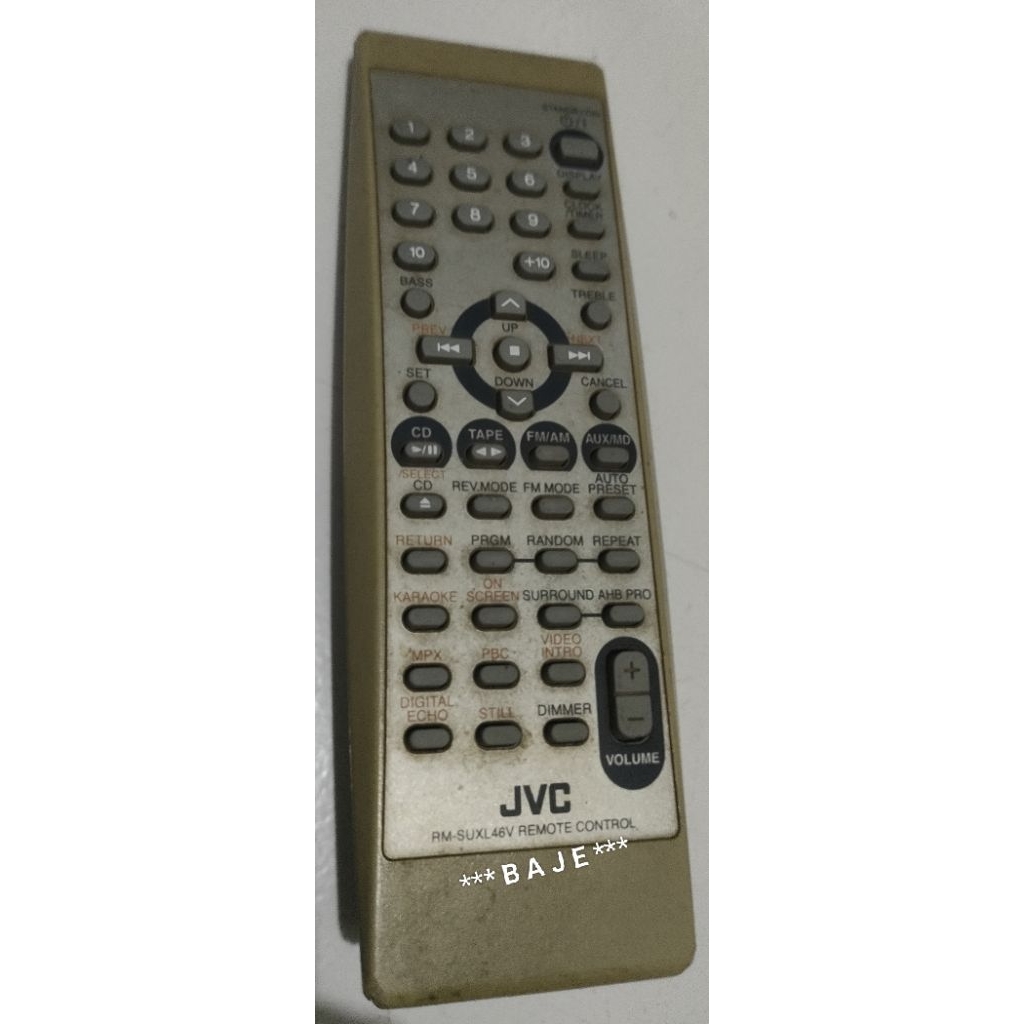 Remot Control Mini Hifi JVC