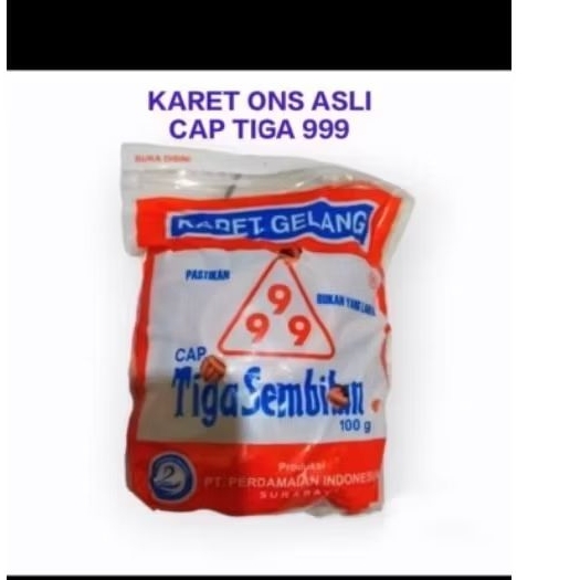 

karet gelang tiga sembilan