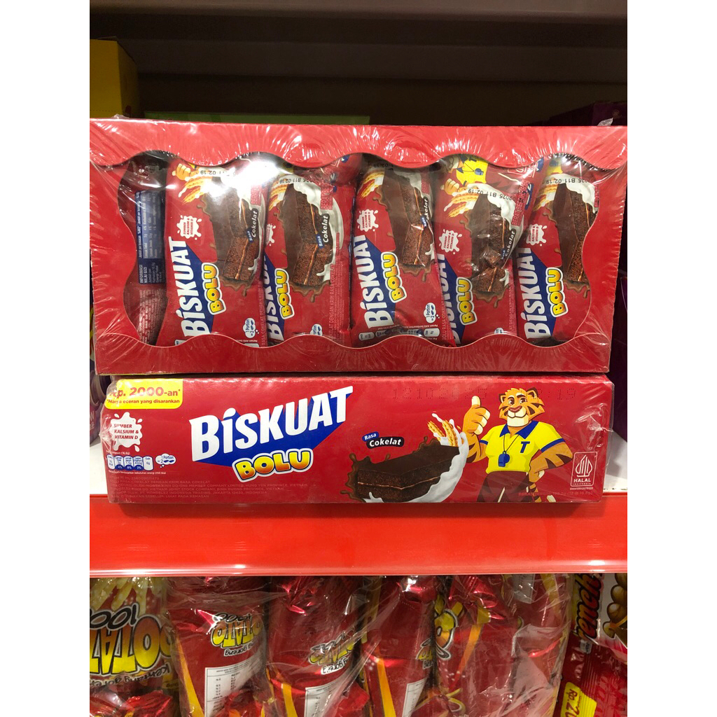 

Biskuat Bolu Coklat 12 x 16g 1pak