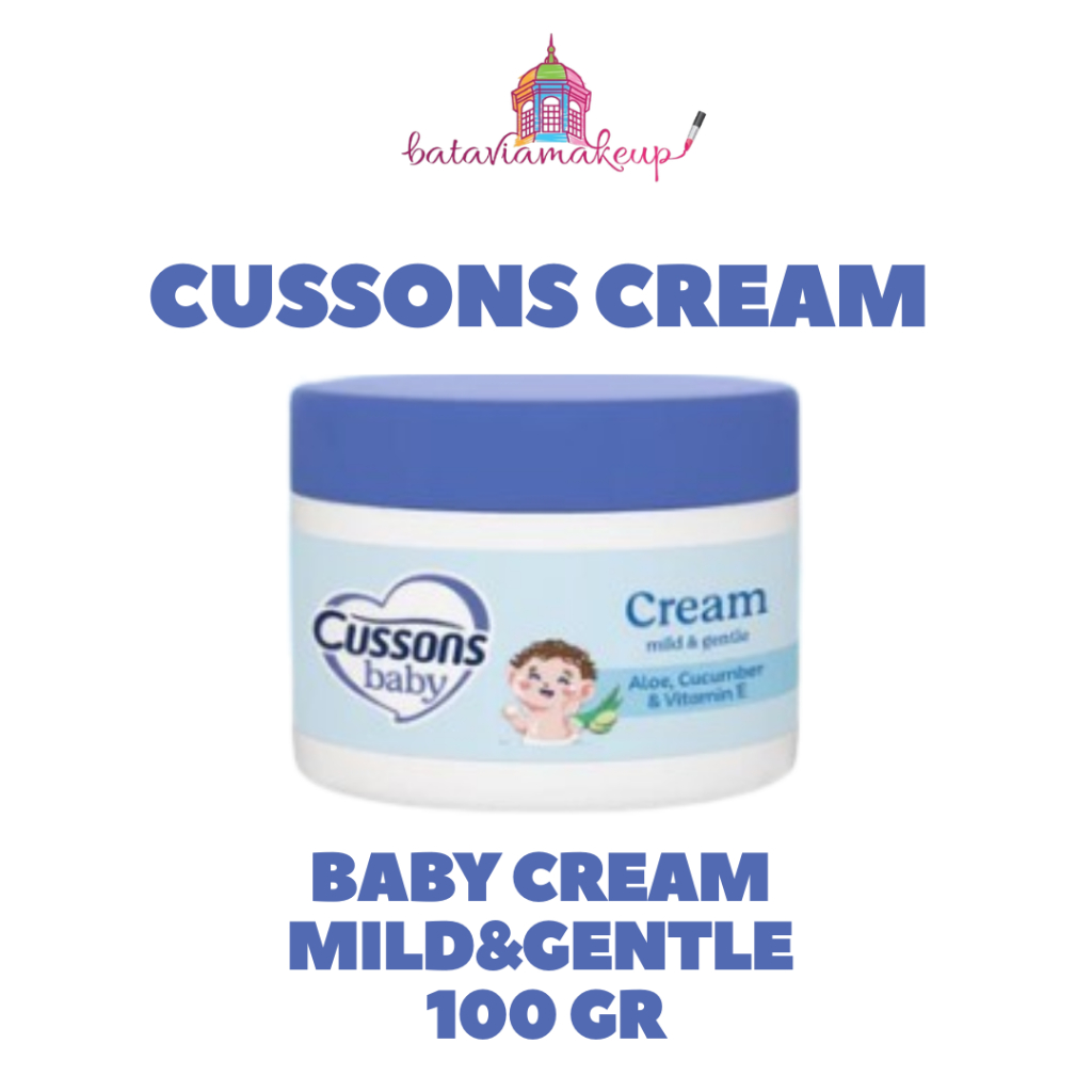 Cussons Baby Cream 100Gr/Krim Kulit Bayi/Pelembab Kulit Bayi