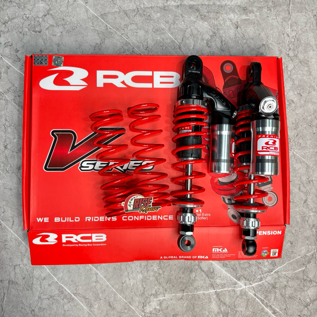 SHOCK RACING BOY RCB RX KING 335 MM VD SERIES MERAH