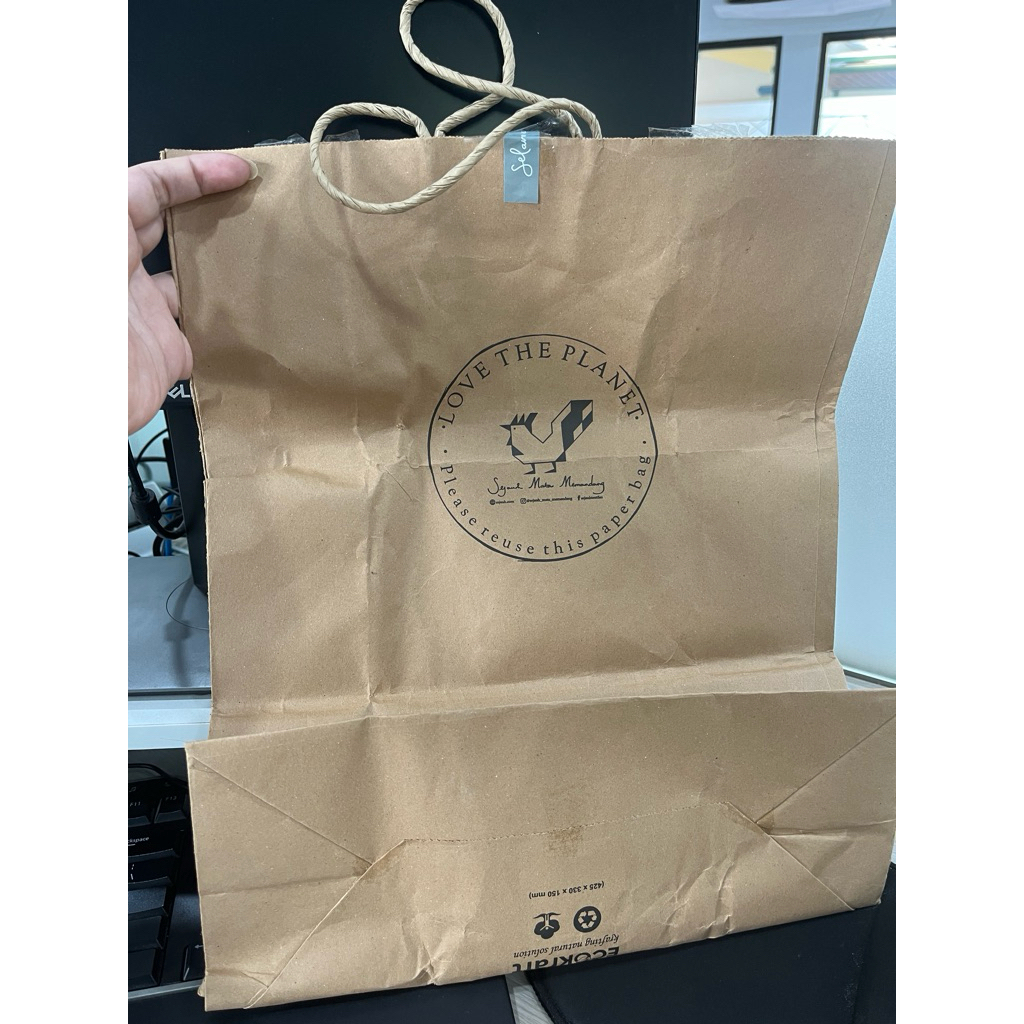 

TAMBAHAN PAPERBAG SEJAUH MATA MEMANDANG