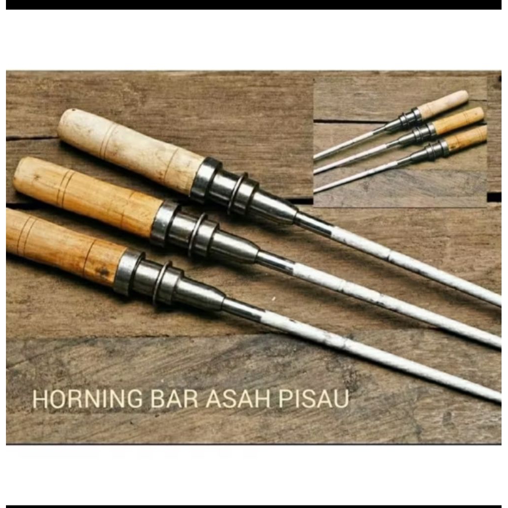Asahan pisau/ Stik asah pisau/ Asahan gunting/ Pengasah pisau daging