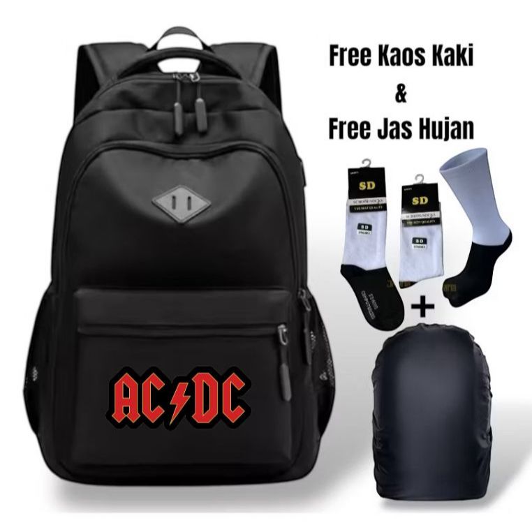 TAS RANSEL ANAK SEKOLAH TK/SD LAKI-LAKI KEKINIAN KARAKTER BAND LEGEND METAL LUAR NEGERI VIRAL EDISI 