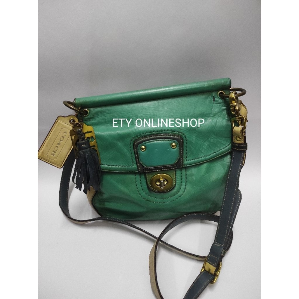 PRELOVED TAS SELEMPANG HANDBAG WANITA MEREK COACH