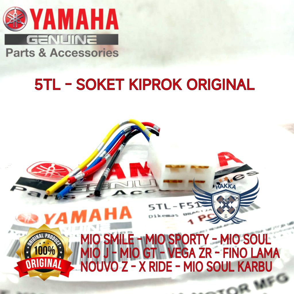 5TL ORIGINAL SOKET KIPROK YAMAHA MIO SMILE, SOKET KIPROK MIO SPORTY, SOKET KIPROK MIO SOUL, SOKET KI