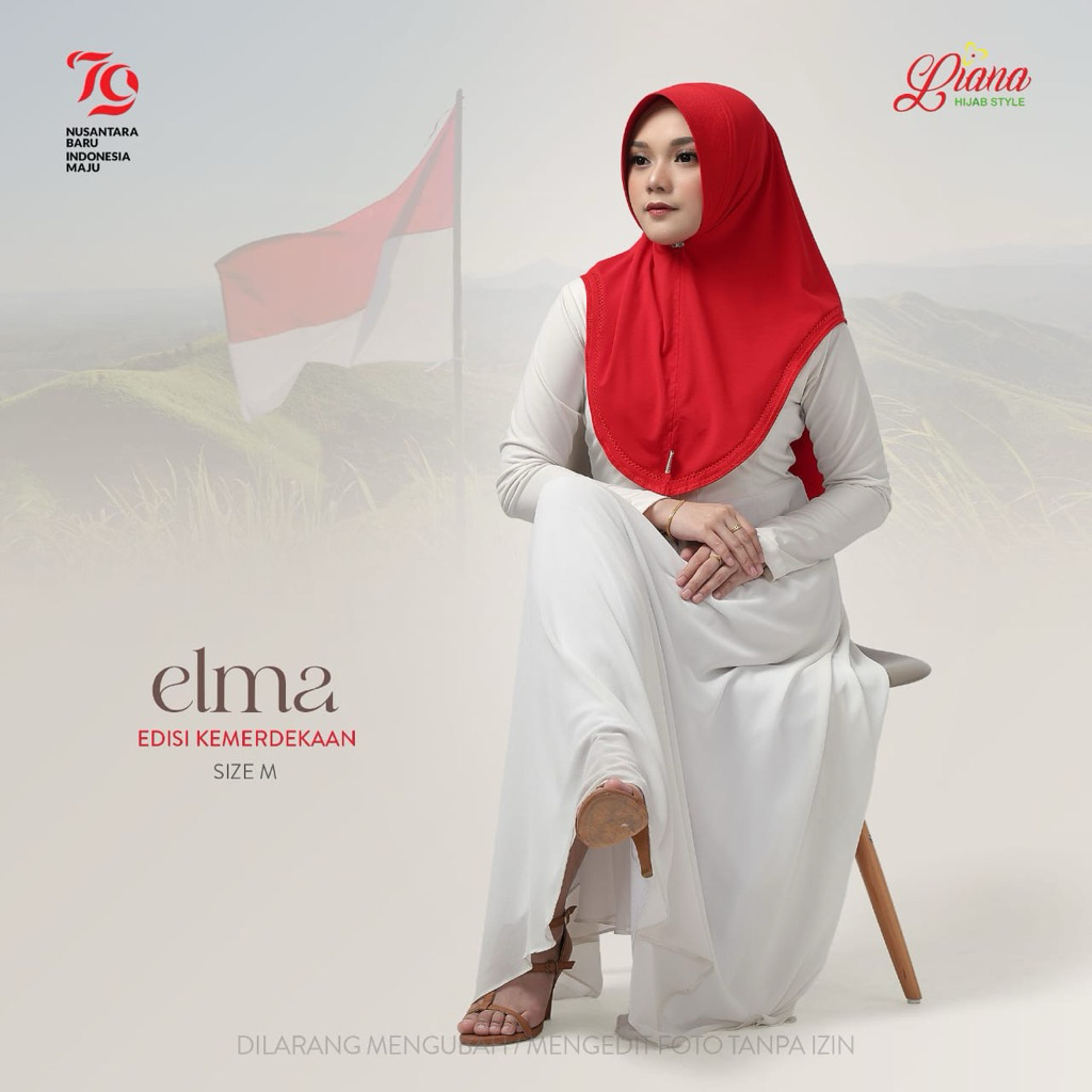 ELMA OVERDEK__M__hijab instan by liana hijab