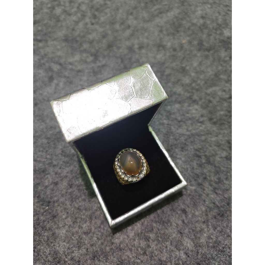 Cincin Batu Combong Kantong Semar Asli AKTIF FULL POWER