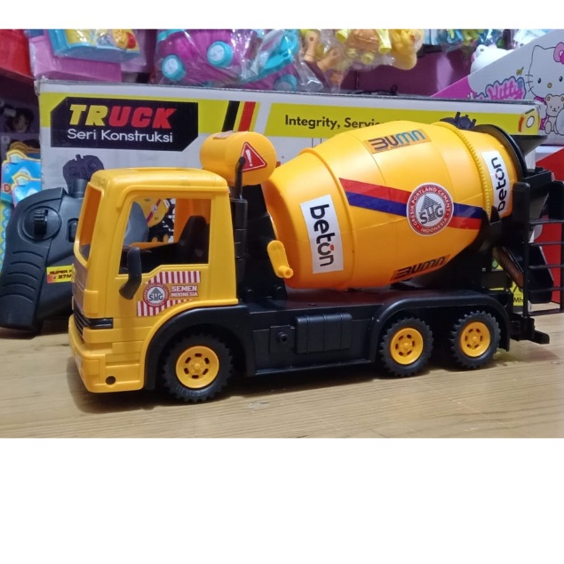 rc truck molen semen - mainan anak - truk rc