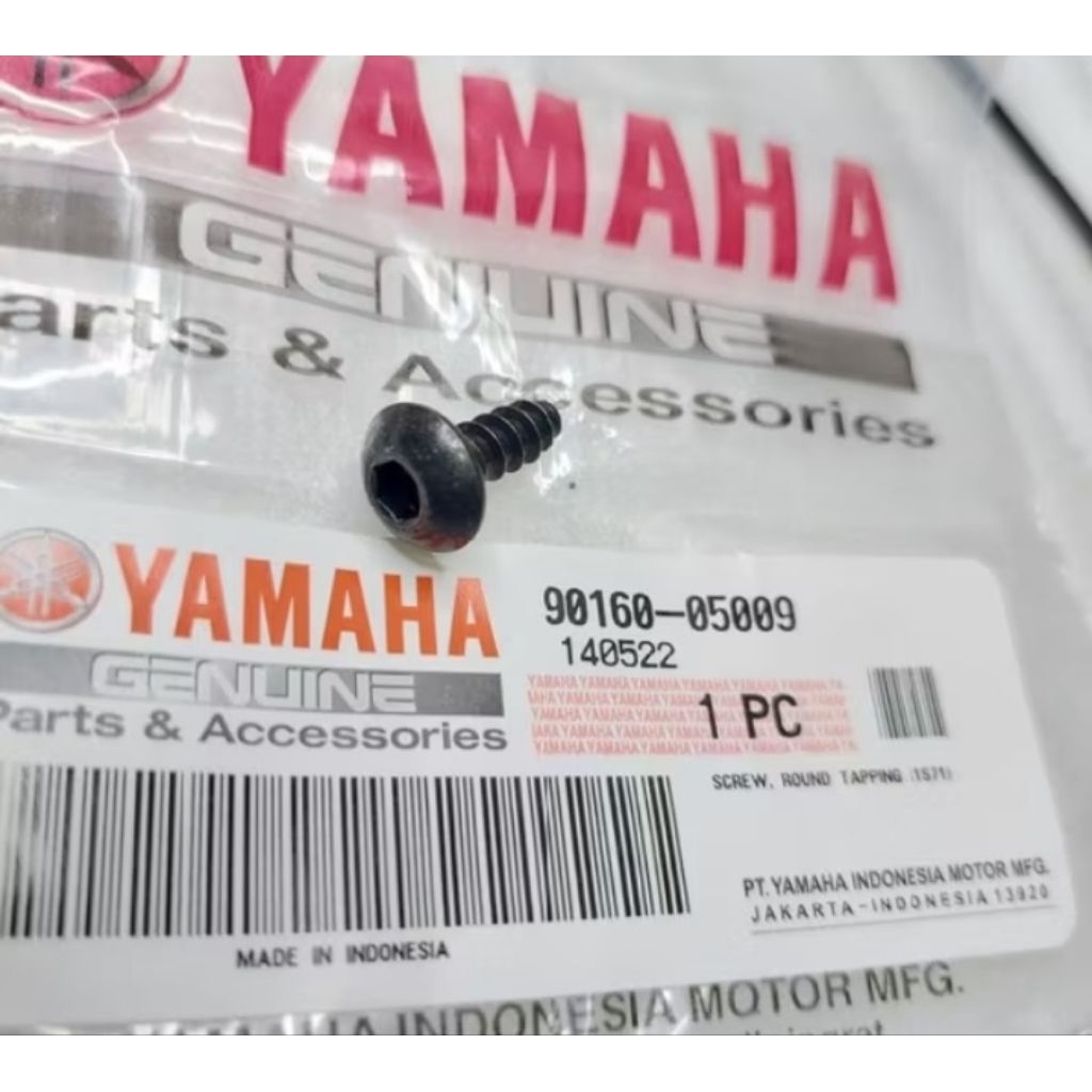 Baut L Cover Bodi Body Yamaha Nmax Jupiter MX Jupiter MX King MT25 Original 90160-05009