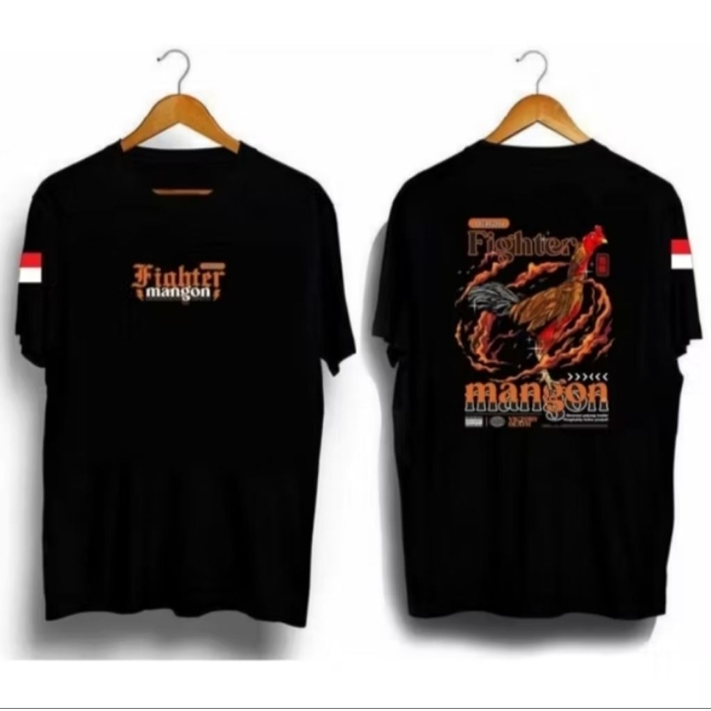 KAOS AYAM FIGHTER MANGON
