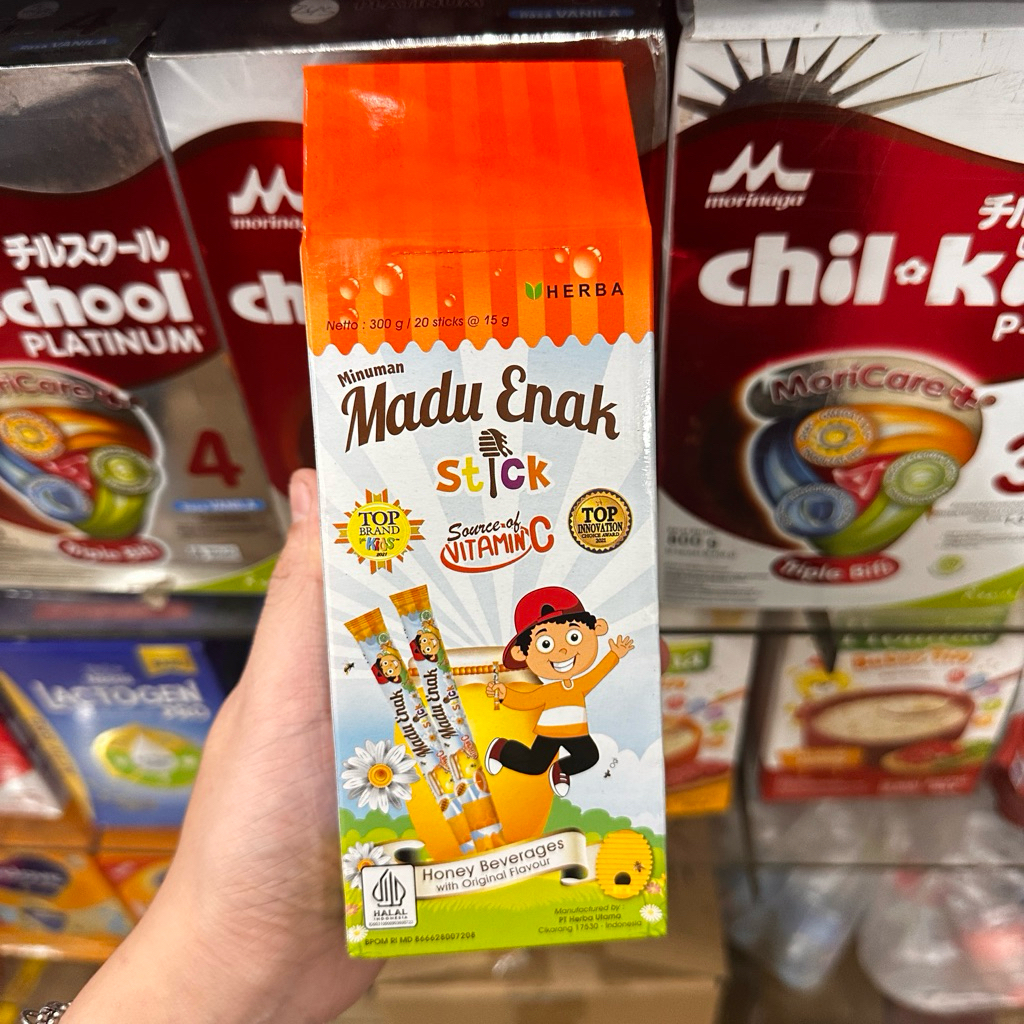 

Herba Minuman Madu Enak Stick Original Flavour Rasa Ori 20 Sticks