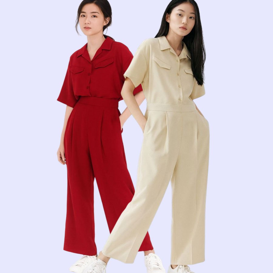 UNIQLO JUMPSUIT GU797 JUMPSUIT OVERALL