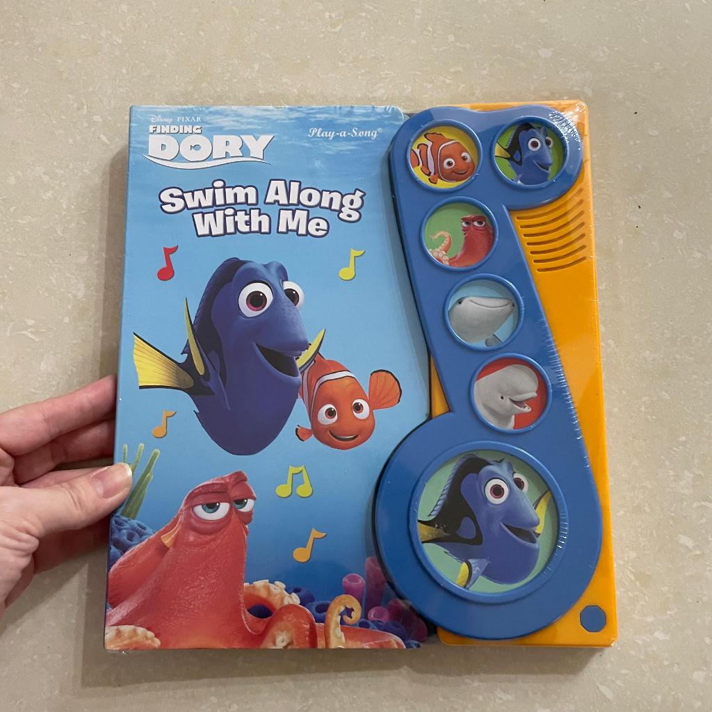 FINDING DORY: SWIM ALONG WITH ME (Play A Song)buku bersuara mainan anak balita kado ultah souvenir s
