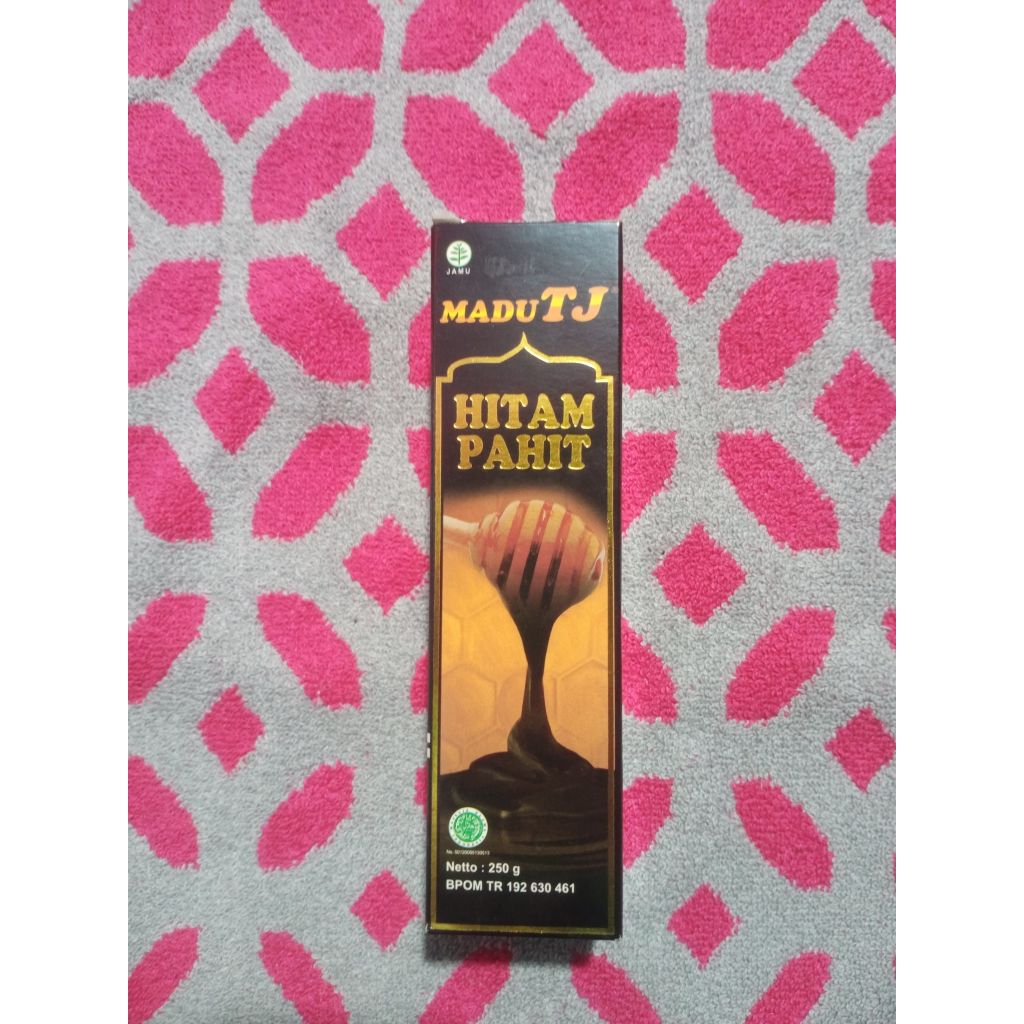 

Madu TJ Hitam Pahit 250 gr / Membantu Memelihara Kesehatan / Meningkatkan Daya Tahan Tubuh