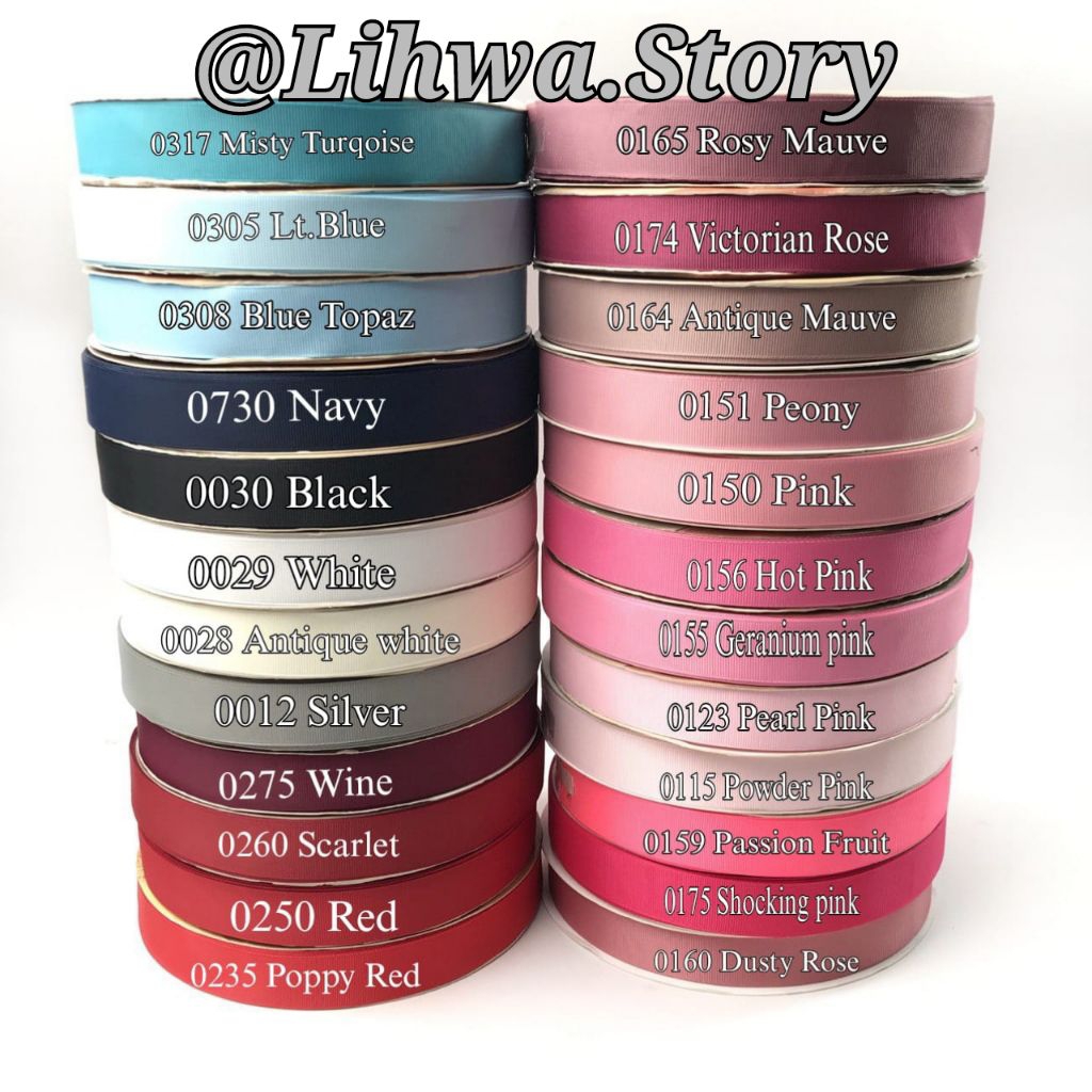 

100YARD - 0.6 CM / PITA GROSGRAIN IMPORT / PITA GGF