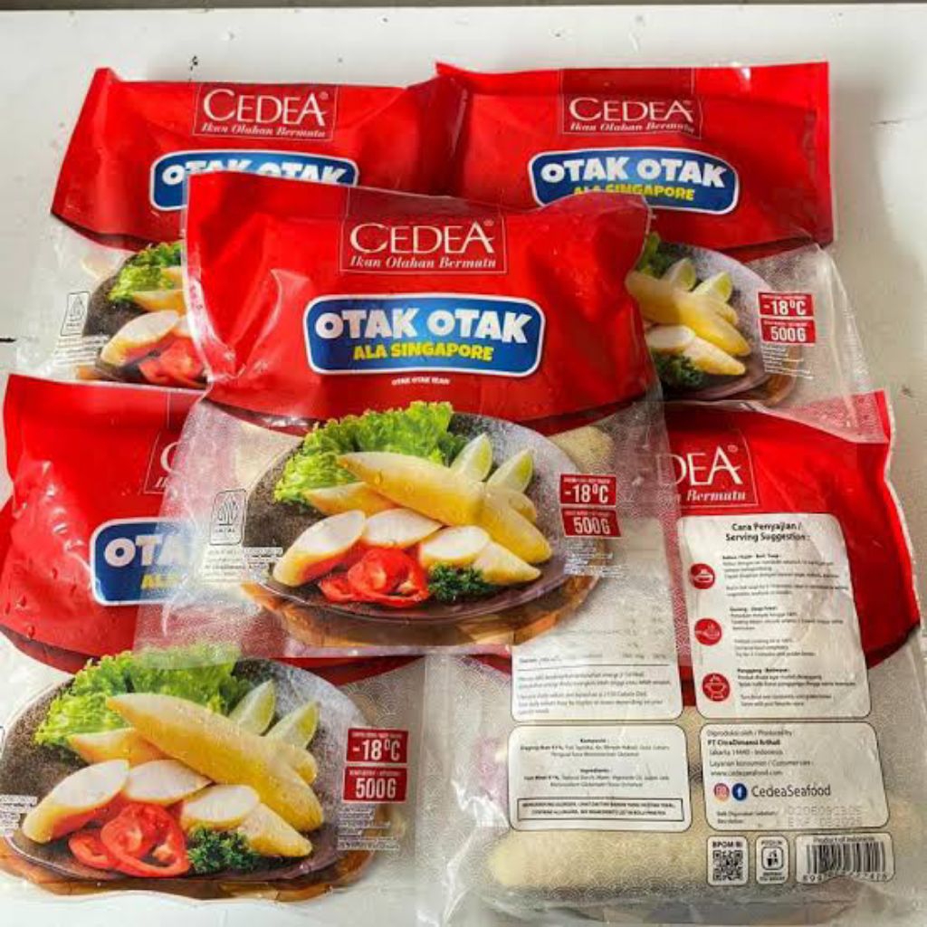 

Cedea Otak otak Singapore 500 gr (Frozen Food)
