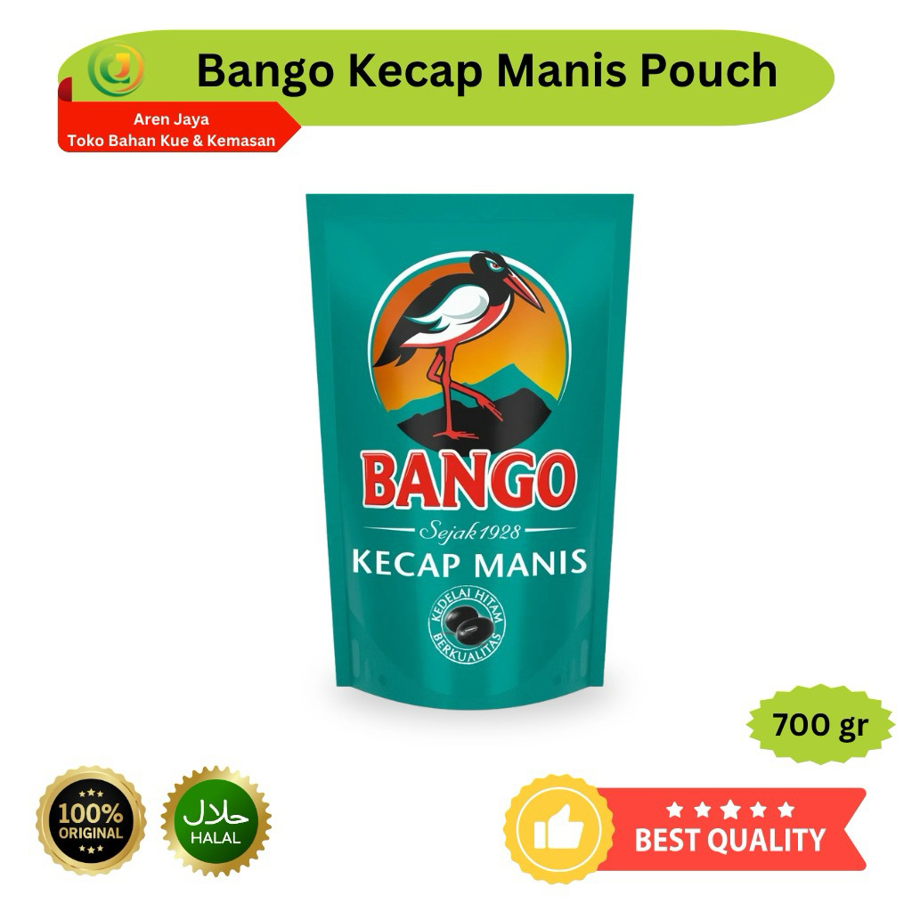 

Bango Kecap Manis Refill Pouch 700 Gram Original