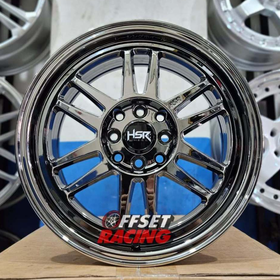 Velg HSR R15 Mobil Brio Ayla Calya Swift Livina Velg Mobil HSR BOROKO BLY01 Ring 15