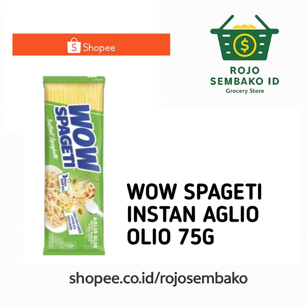 

WOW SPAGETI INSTAN AGLIO OLIO 75G