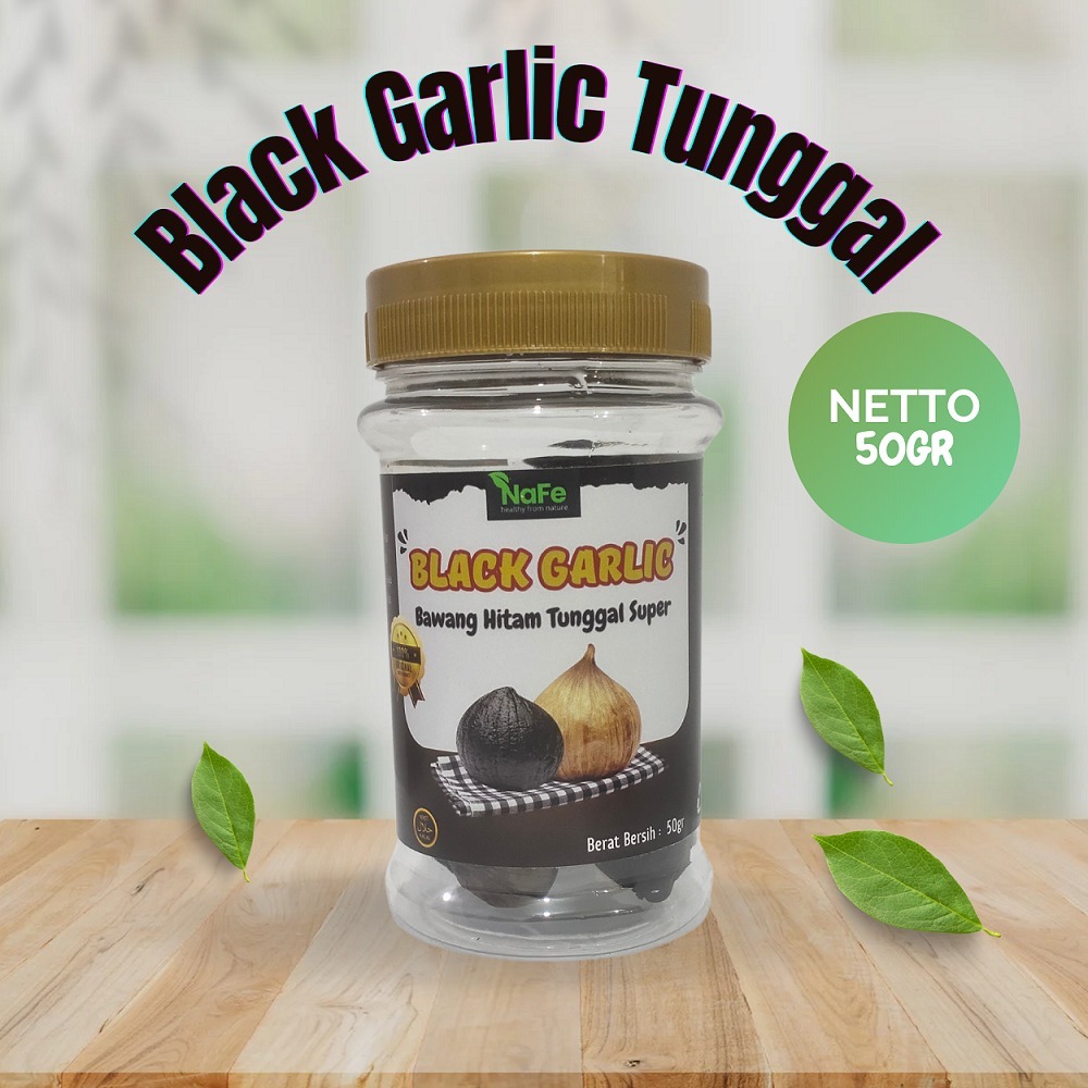 

Black Garlic Bawang Tunggal 50 gram Suplemen Herbal Tinggi Antioksidan