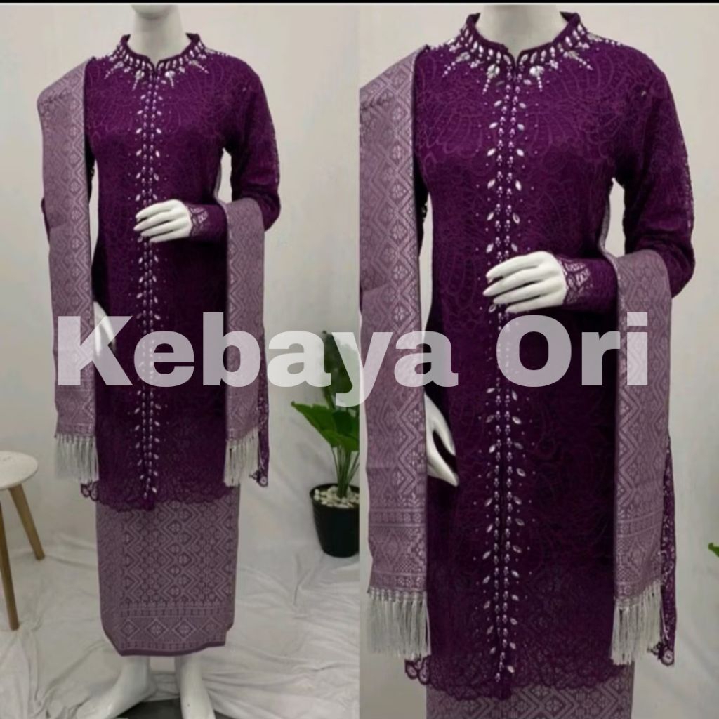 Kebaya Tunik/ Tunik Brokat / Kebaya Modern / Kebaya Brokat Payet / Kebaya Favorite / Busui Songket