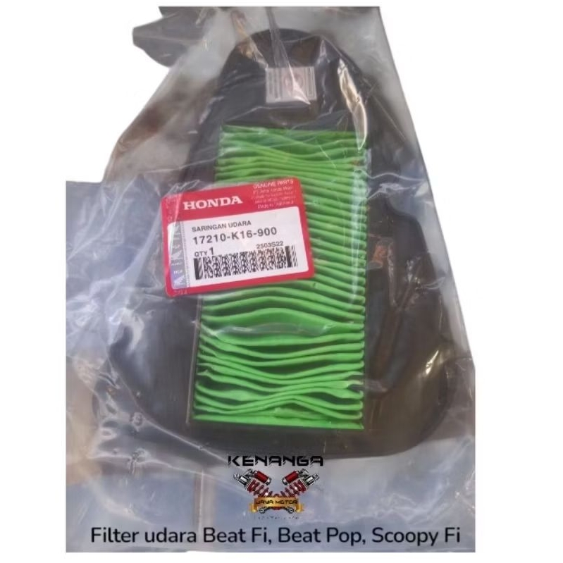 Filter udara Beat Fi, Beat Pop, Scoopy Fi Original