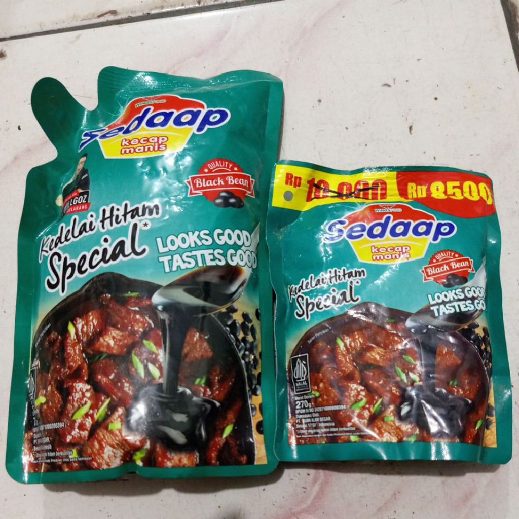 

Sedap Kecap manis kedelai hitam spesial 270g/725g