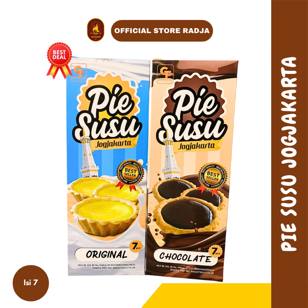 

[Isi 7] Pie Susu Jogjakarta Isi 7 Pie Susu GF Original - Oleh Oleh Jogja