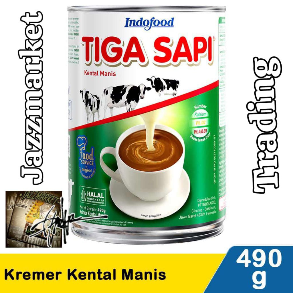 

Tiga sapi kremer kental manis 390ml