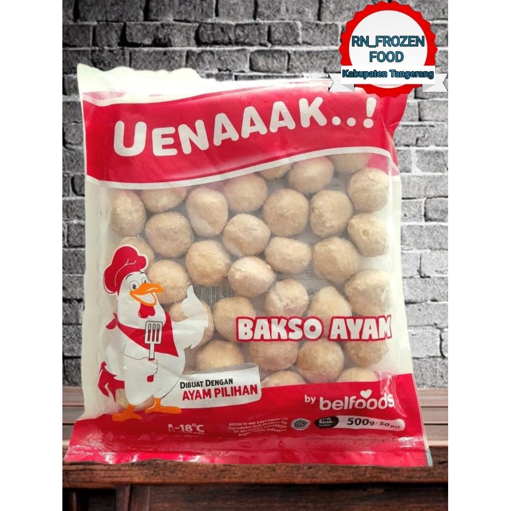 

BELFOODS UENAAAK BASO AYAM BESAR 500gr