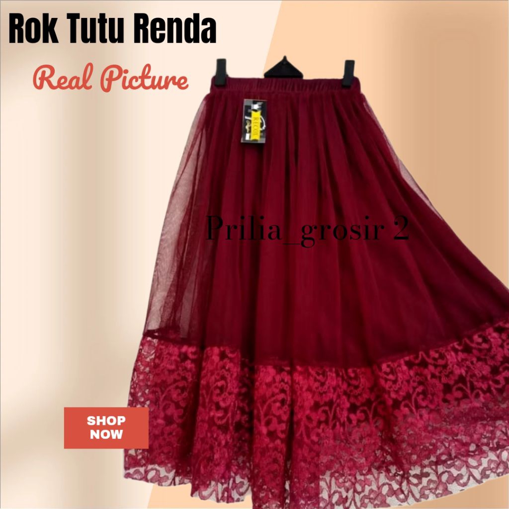 Rok Tutu Renda Dewasa//Rok Tutu Dewasa//Rok Dewasa